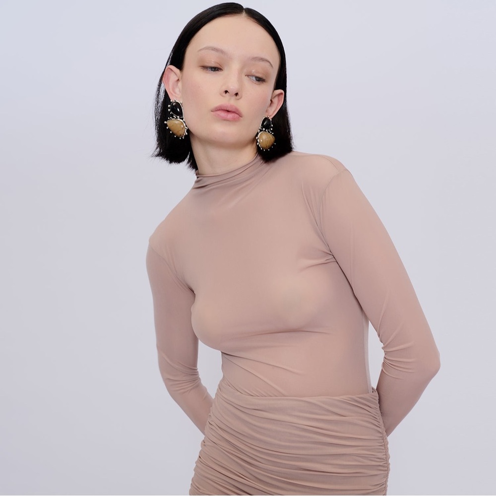 Maygel Coronel Chai Aeras Turtleneck Top